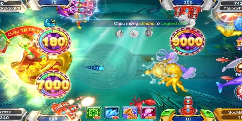 Cách sử dụng đạn trong bắn cá h5
